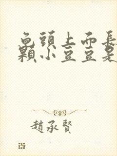 龟头上面长了几颗小豆豆是怎么回事