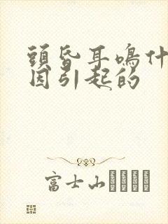 头昏耳鸣什么原因引起的