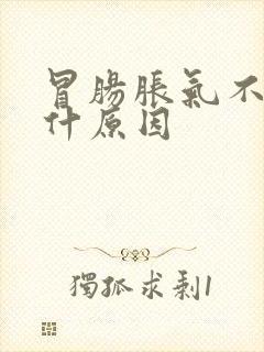 冒肠胀气不断是什原因封面