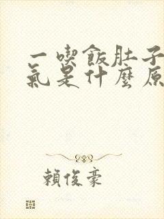 一吃饭肚子就胀气是什么原因