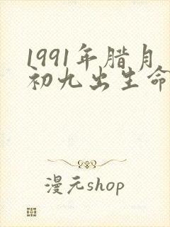 1991年腊月初九出生命运好吗