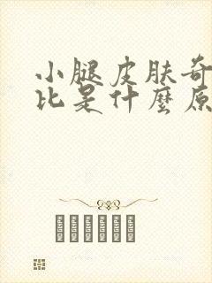 小腿皮肤奇痒无比是什么原因