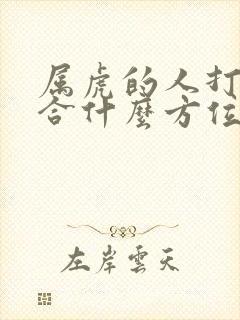 属虎的人打牌适合什么方位