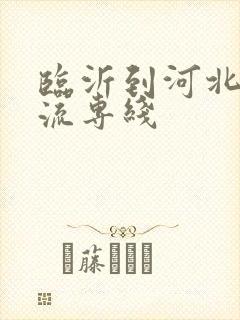 临沂到河北的物流专线