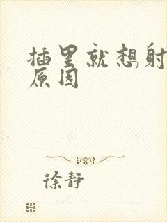 插里就想射什么原因封面