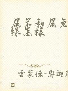 属羊和属兔的姻缘怎样封面