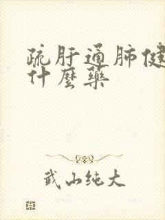 疏肝通肺健脾吃什么药封面