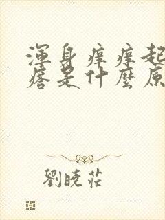 浑身痒痒起大疙瘩是什么原因