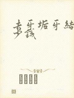 去牙垢牙结石多少钱