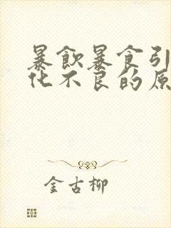 暴饮暴食引起消化不良的原因