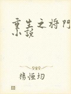 重生之将门毒后小说封面