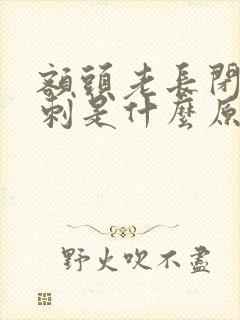 额头老长闭口粉刺是什么原因封面