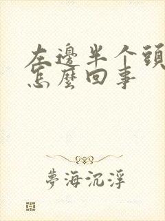 左边半个头疼是怎么回事