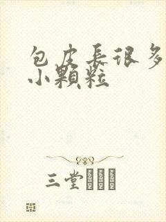 包皮长很多白色小颗粒