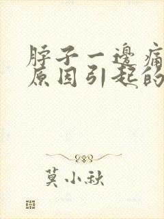 脖子一边痛什么原因引起的