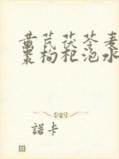 黄芪茯苓麦冬红枣枸杞泡水的功效