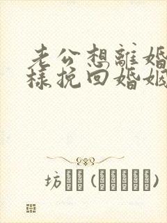 老公想离婚我怎样挽回婚姻