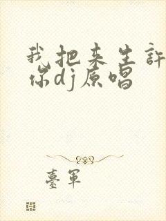 我把来生许给了你dj原唱