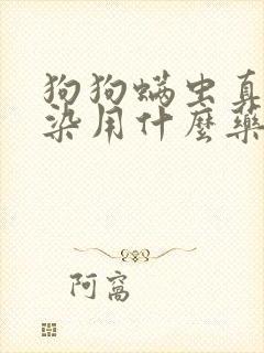 狗狗螨虫真菌感染用什么药