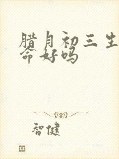 腊月初三生的女命好吗