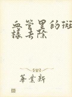 血管里的斑块怎样去除