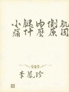 小腿内侧肌肉酸痛什么原因引起的