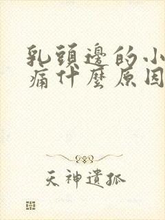 乳头边的小疙瘩痛什么原因