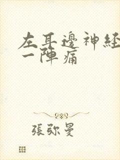 左耳边神经一阵一阵痛封面