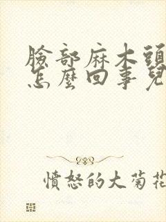 脸部麻木头晕是怎么回事儿