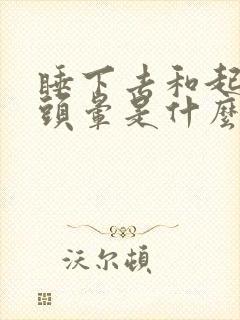 睡下去和起床时头晕是什么原因