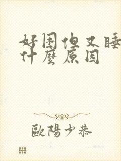 好困但又睡不着什么原因