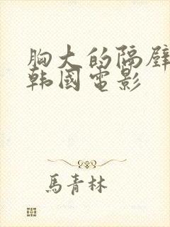 胸大的隔壁姐姐韩国电影