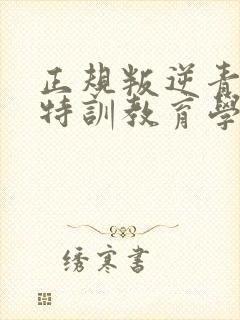 正规叛逆青少年特训教育学校