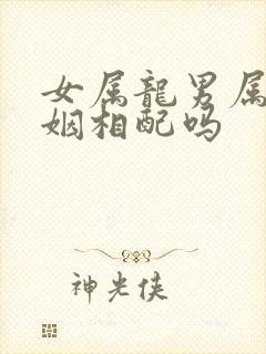 女属龙男属狗婚姻相配吗