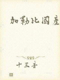 加勒比国产一区封面