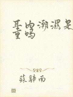 耳内潮湿是湿气重吗