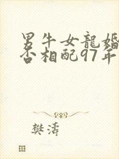 男牛女龙婚姻是否相配97年牛2000年龙