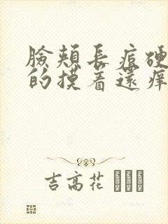 脸颊长痘硬邦邦的摸着还痒