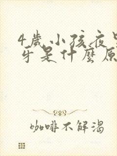 4岁小孩夜里磨牙是什么原因封面