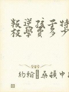 叛逆孩子特训学校学费多少