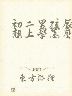 初二男孩厌学不想上学怎么办