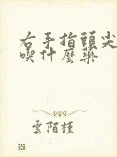 右手指头尖麻木吃什么药