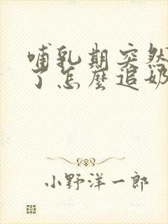 哺乳期突然奶少了怎么追奶