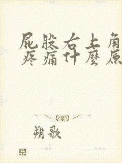 屁股右上角骨头疼痛什么原因引起的