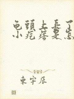 龟头上长了几个小疙瘩是怎么回事