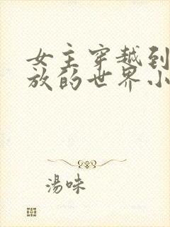 女主穿越到很开放的世界小说