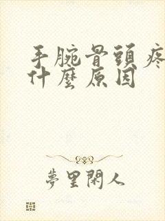 手腕骨头疼痛是什么原因