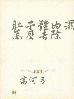 肚子体内湿气重怎么去除