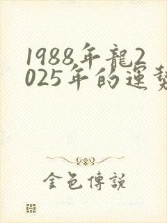1988年龙2025年的运势及运程封面
