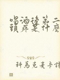 喝酒后第二天总头疼是什么原因封面